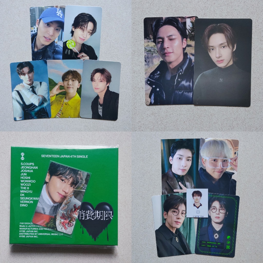 [Bundle Only] Pc Seventeen Mingyu Jeonghan Scoups Wonwoo Seungkwan Dino Jun Hoshi The8 One side Bung
