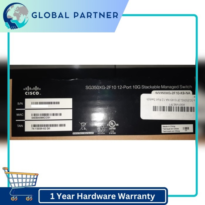 CISCO SMB SG350XG-2F10-K9