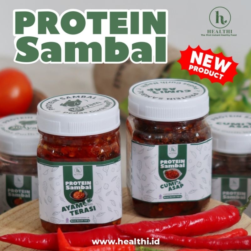

PROTEIN SAMBAL by Healthi.id – Sambal Sehat Tinggi Protein