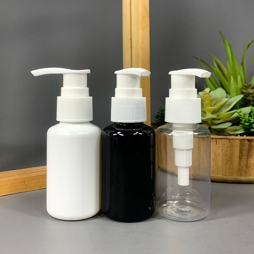 Kemasan Botol Lotion Pump 60/70ml - Botol Sabun 70ml-Botol Plastik-Botol Pompa-Botol Amber Tutup Pum