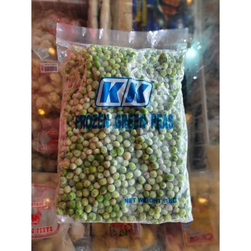 

KK Frozen green peas 1kg kacang polong frozen