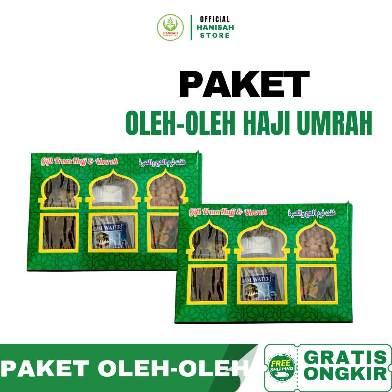 

PAKET OLEH-OLEH HAJI UMRAH | Kurma Premium, Air Zamzam, Kismis, Coklat Arab | Hanisah Store Lamongan