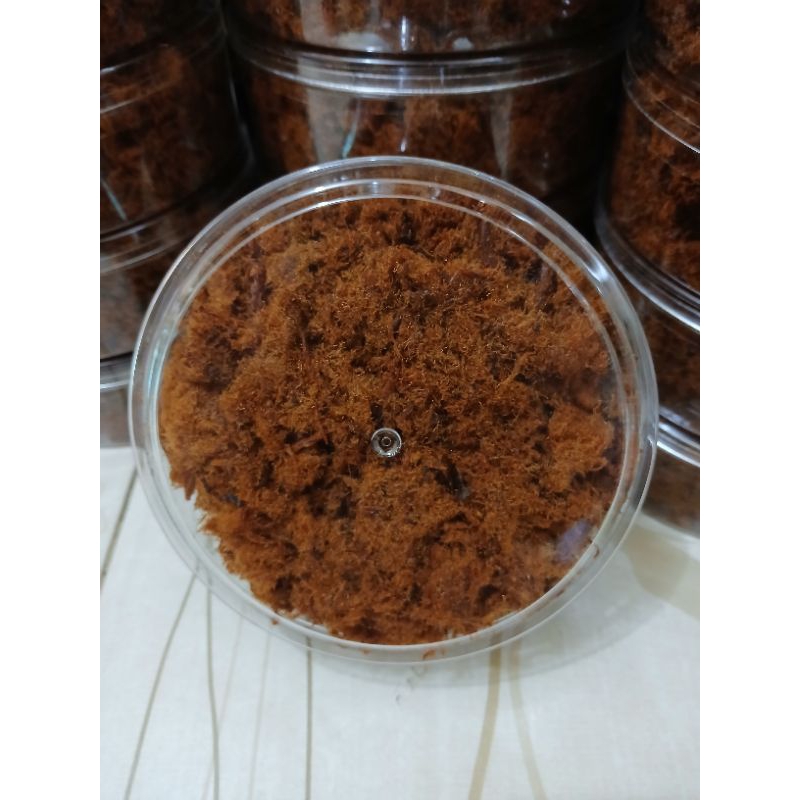 

Abon Ayam Bapatua (Asli tanpa campuran bawang goreng)