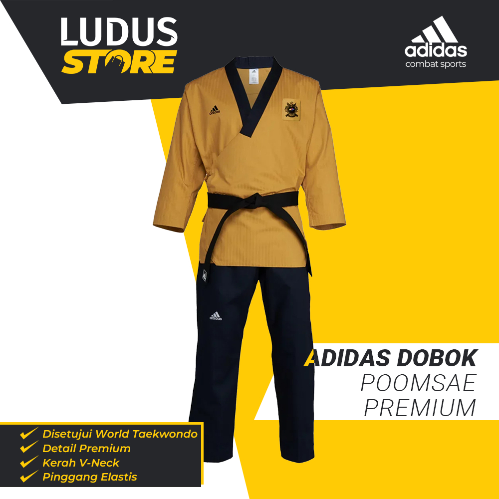 Adidas Dobok Poomsae Premium Seragam Taekwondo