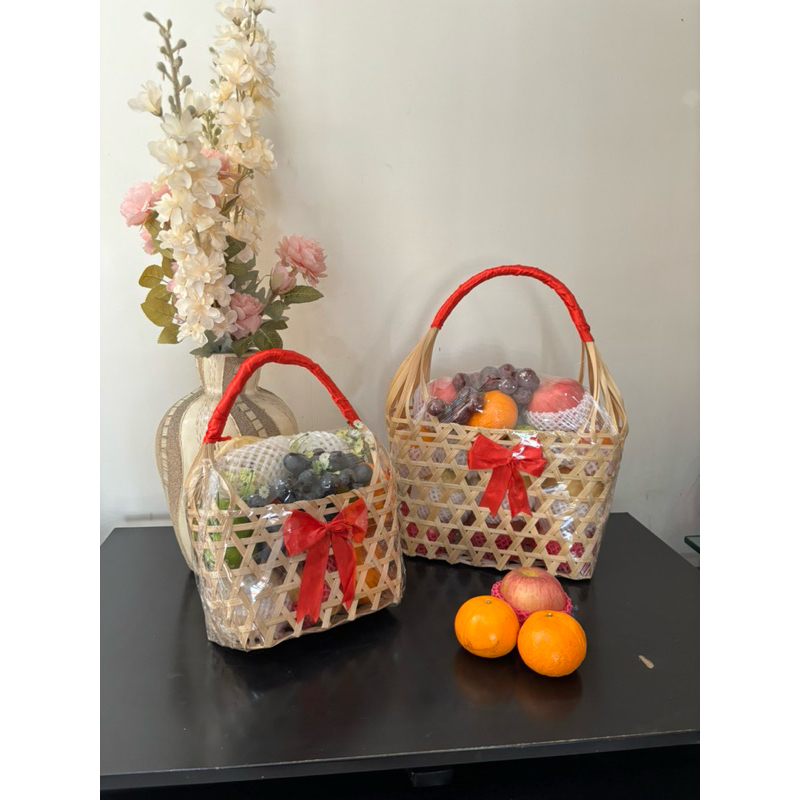 

parcel buah bambu ukuran 20 dan 27 cm