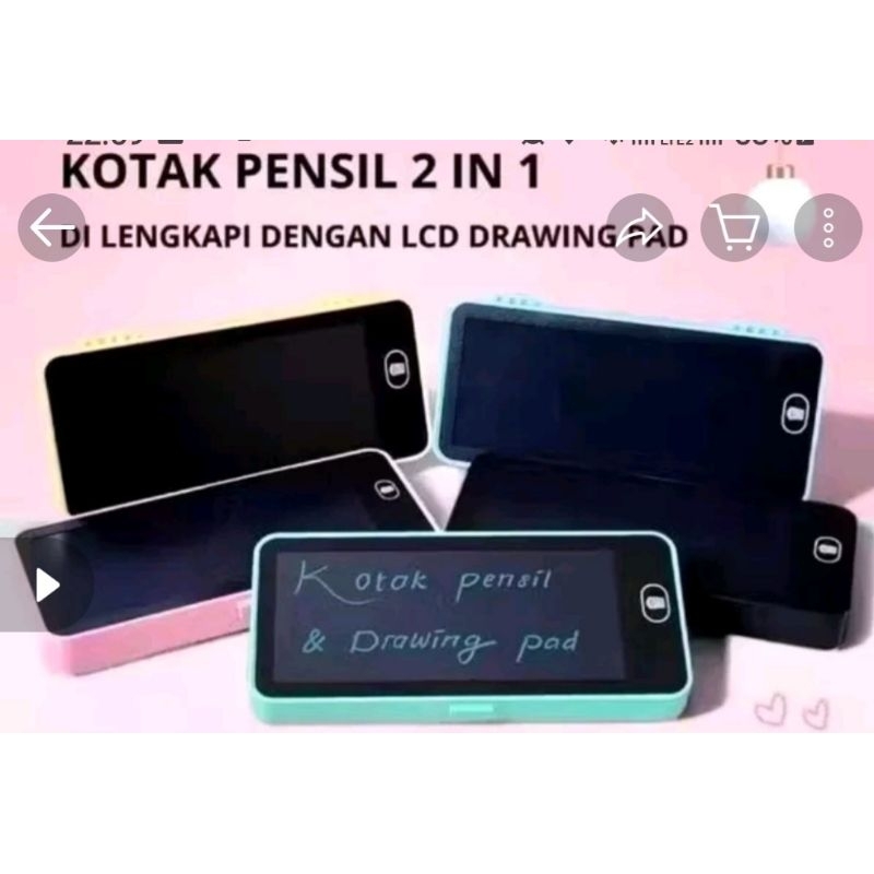 

Ss KOTAK PENSIL DRAWING BOX LCD KEKINIAN /KOTAK PENSIL KEKINIAN (UKURAN BESAR)