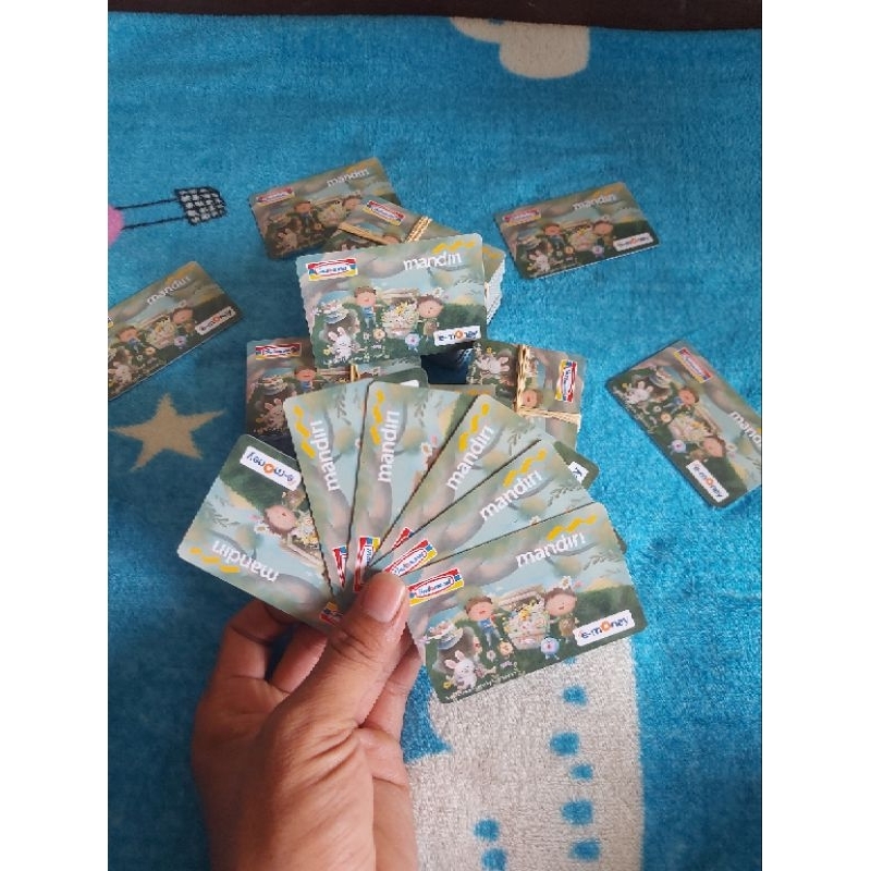 E toll e-toll e money mandiri kartu / e- money NFC