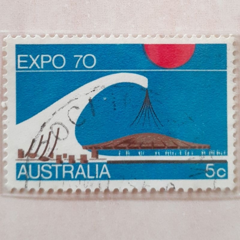 

Perangko Australia 1970 International Exposition, Osaka Japan (Australian Pavilion, Osaka) Tahun 1970