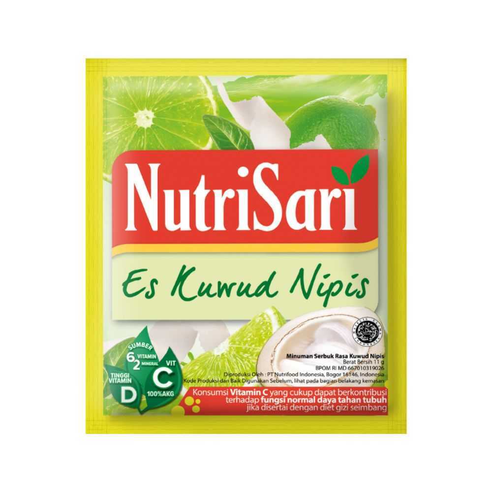

NutriSari Kuwud Nipis 1 Renceng Isi 10 Sachet