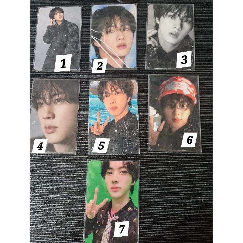 PHOTOCARD ORIGINAL BTS JIN DICON FESTA VERSION (ALL READY)