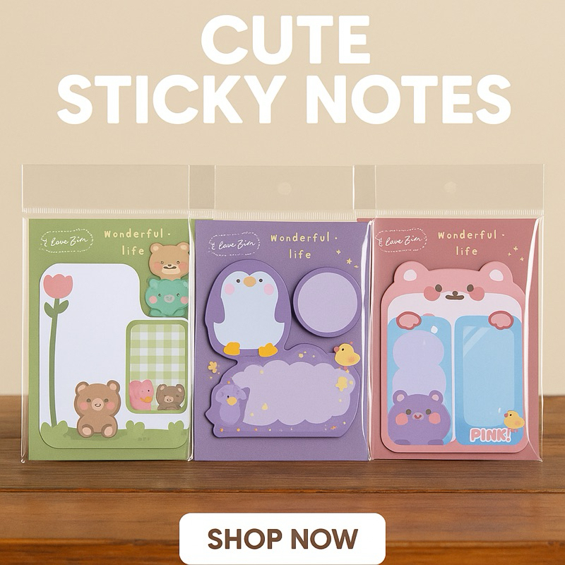 

lundshop.id| STICKY NOTES/MEMO POST/POST IT/KERTAS MEMO/KERTAS TEMPEL