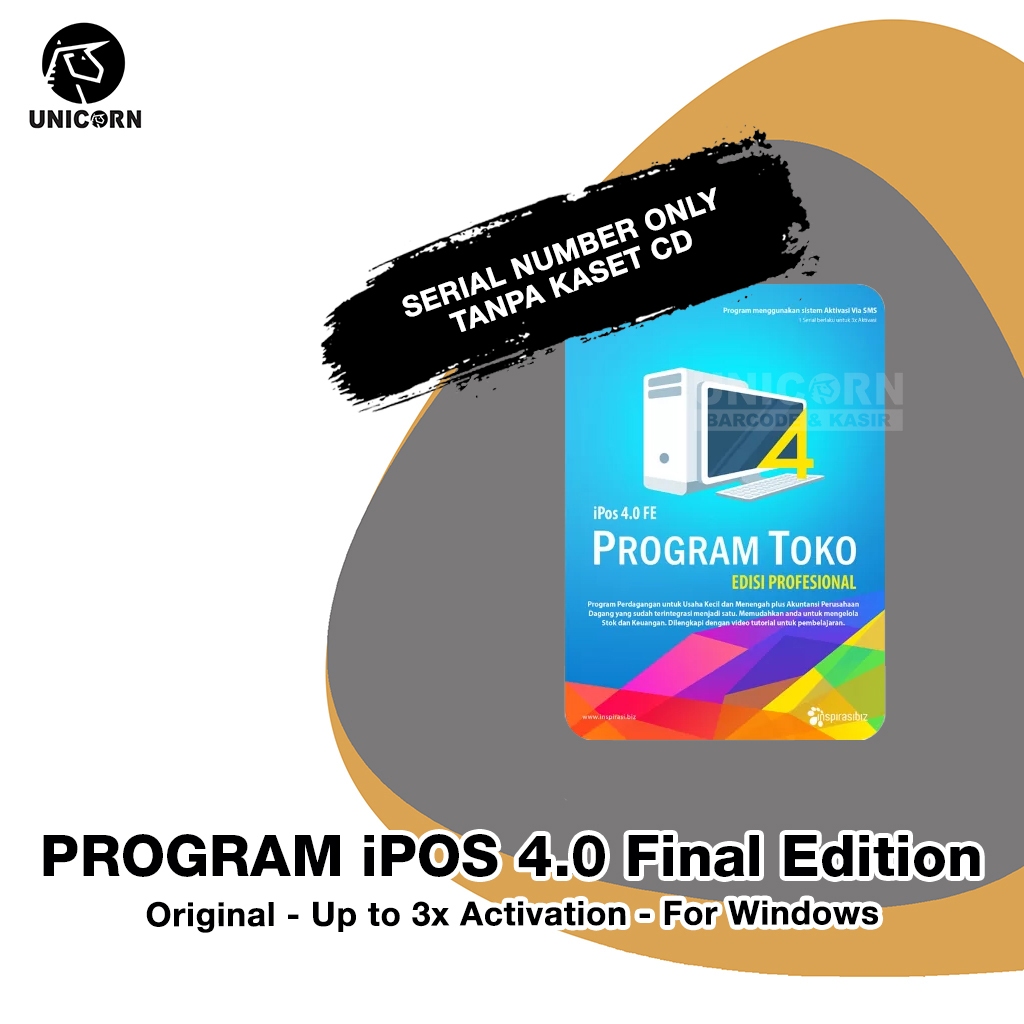Software Toko Penjualan Kasir Original - iPOS 4 4.0 Professional FE Final Edition