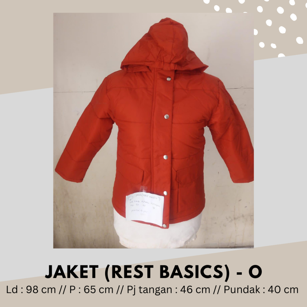 Jaket Unisex Orange | Jaket motor Jaket bagus