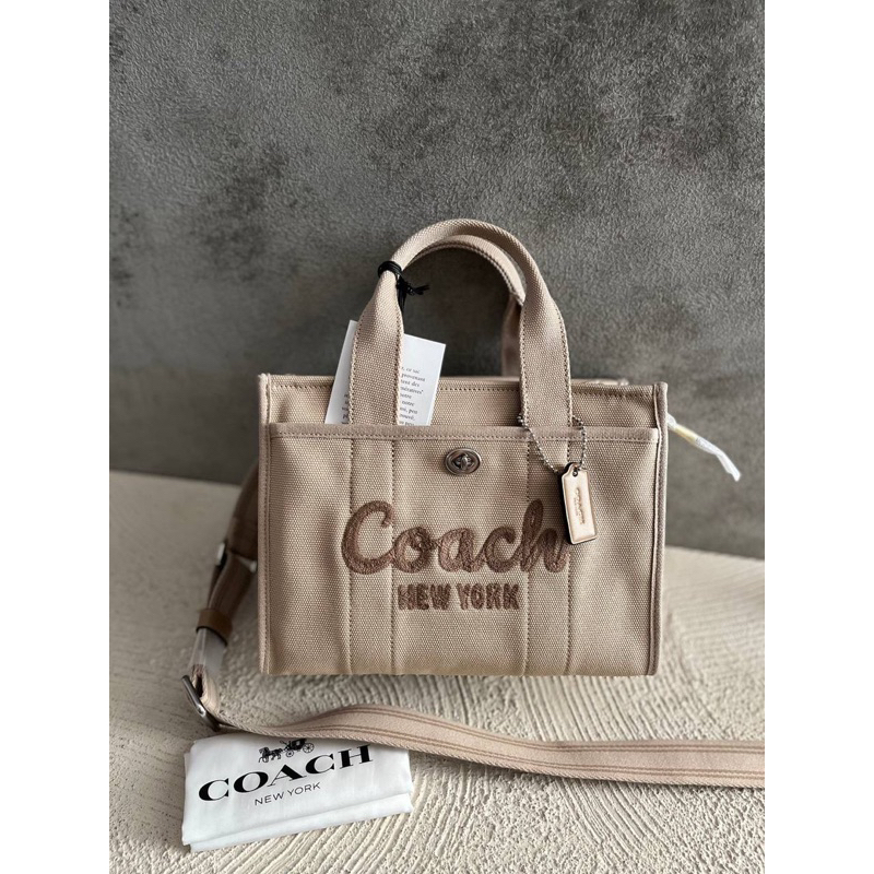 Ready Coach Cargo Canvas Tote Bag