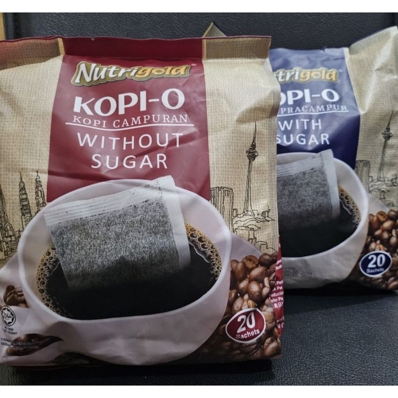

Kopi Hitam Nutrigold KOPI O Nutri Gold 1 pack ( 20 sachet)