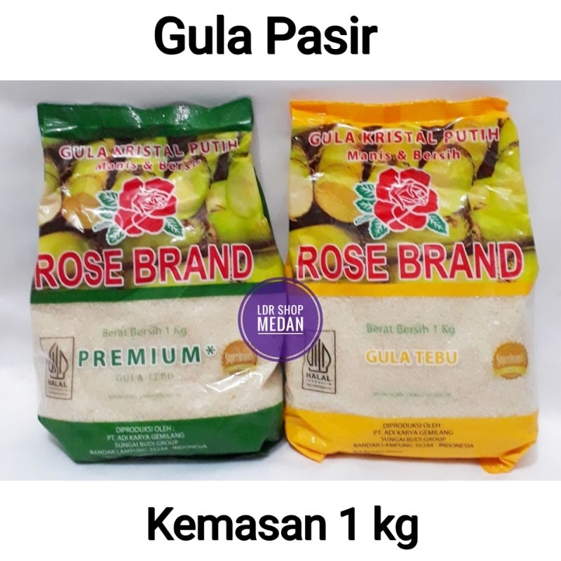 

[KHUSUS Gosend / Grab] Gula Pasir Kristal Putih 1 Kg
