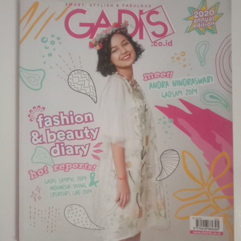 Majalah Gadis Tahun 2020 Cover Kemenangan Andra Nindraswari