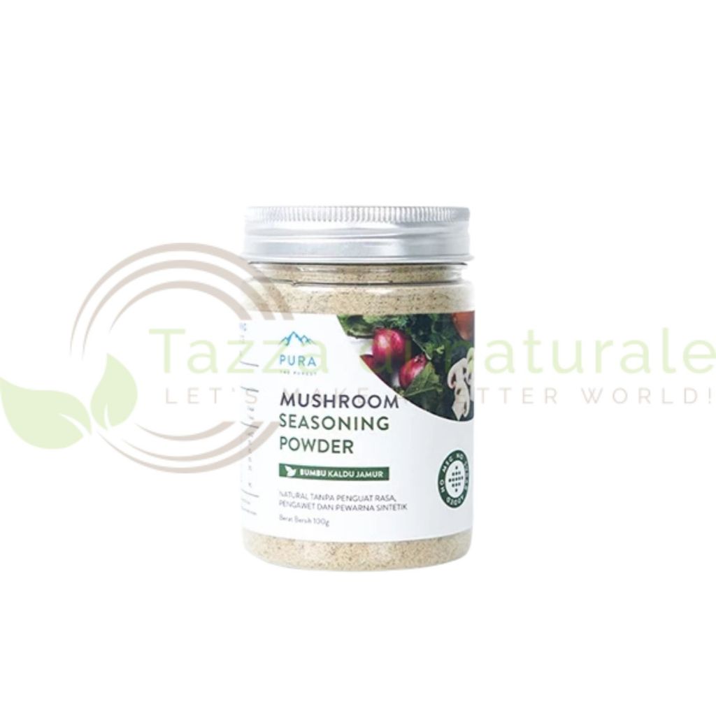 

Pura Kaldu Asli | Bumbu Kaldu Jamur (100gr) / Mushroom Seasoning Powder / KALDU MPASI NON MSG TANPA GULA