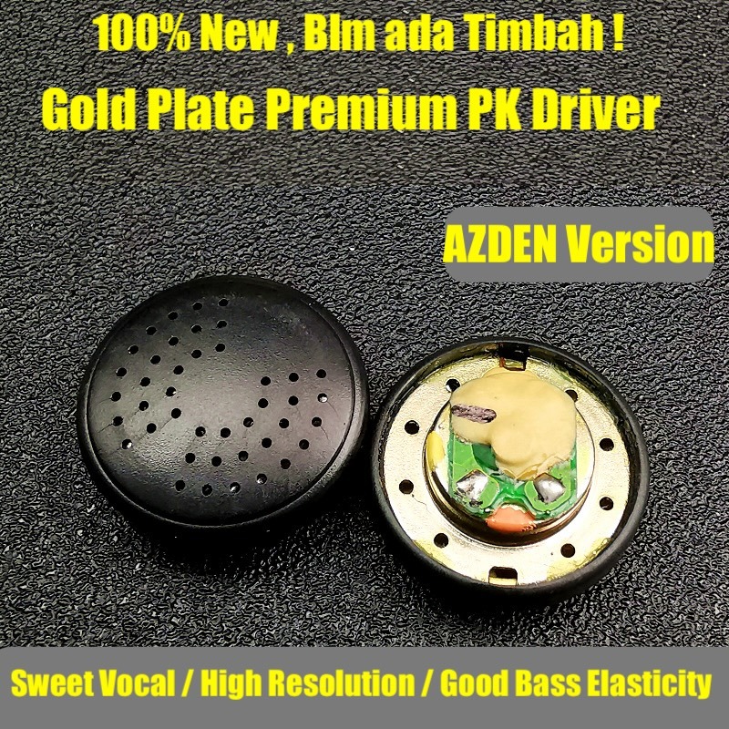 Japan AZDEN Version Yuin PK Driver Unit 14.8mm Dynamic King Earbud