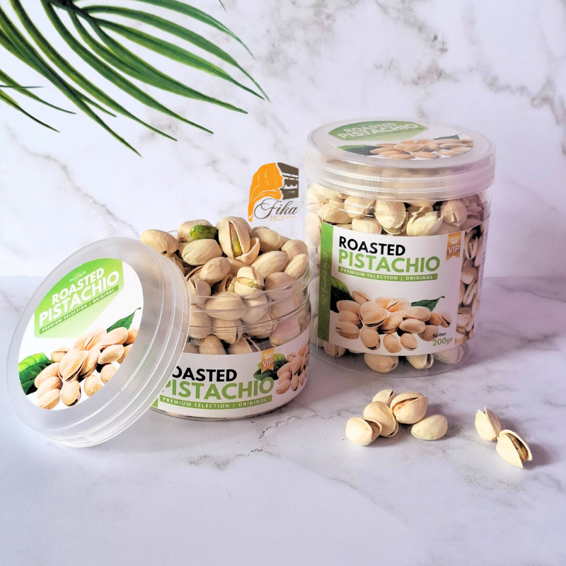

Kacang Pistachio Toples Panggang Renyah Premium Original 100% Kacang Fustuk Oleh Oleh Haji dan Umroh