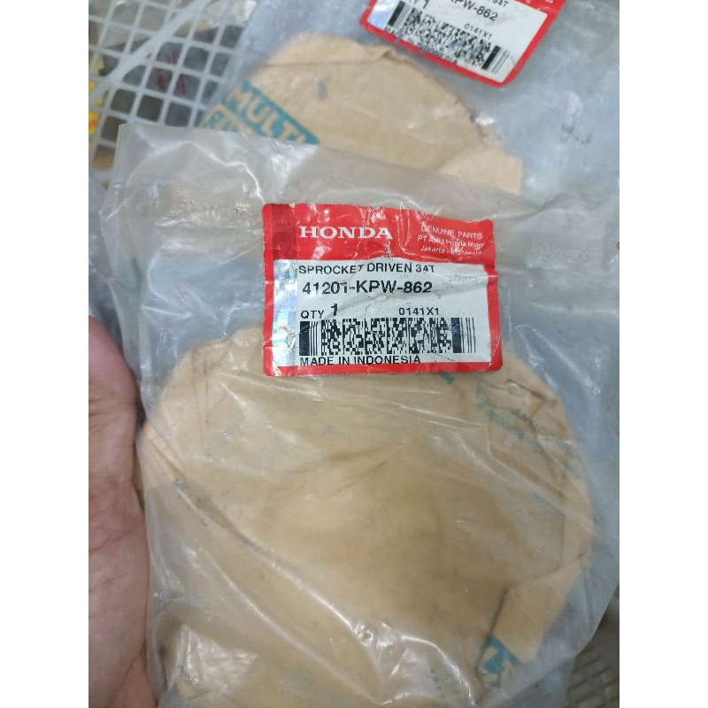 Gir belakang honda kirana KPW bukan KPH 41201-KPW-862