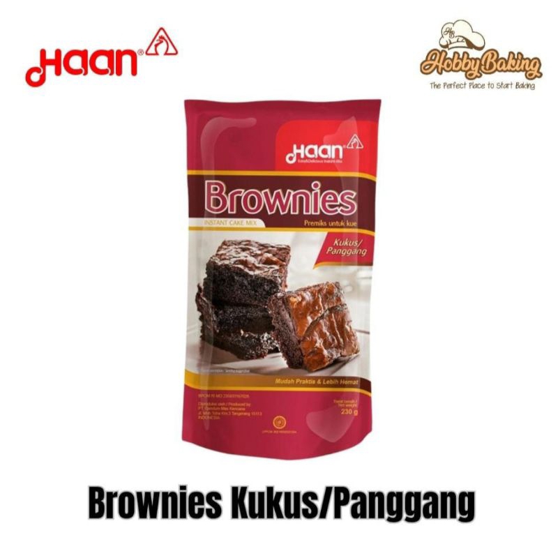 

Haan Brownis Kukus/Panggang