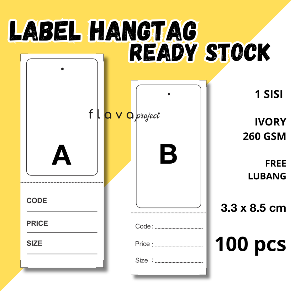 

{ COD } hangtag polos murah - HANG TAG / HANTAG / HENGTEG POLOS / PRICE TAG / LABELHARGA / LEBEL KERTAS / LABEL BAJU.