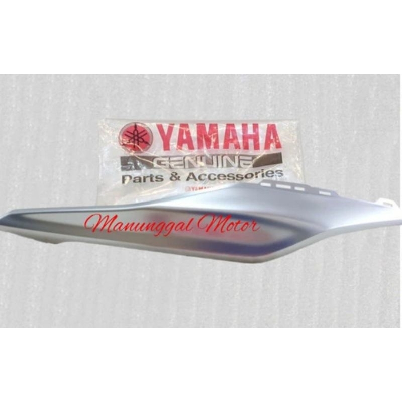 cover body aerox 155 new kanan silver ori yamaha