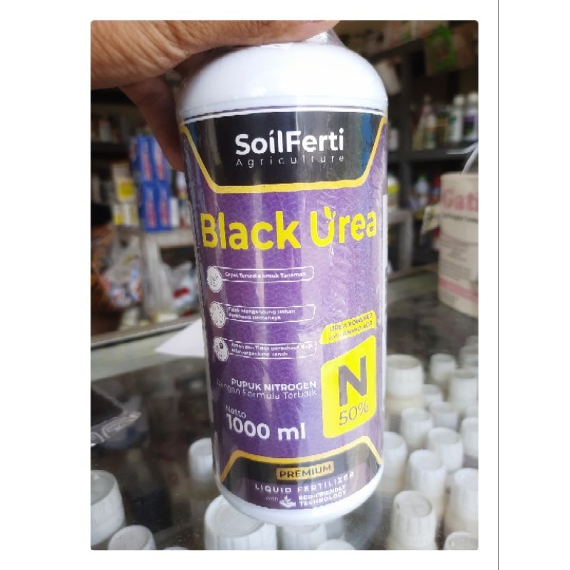 Black Urea Pupuk Urea Dan Asam Amino Asam Hunat Cair Original Soilferti 1L