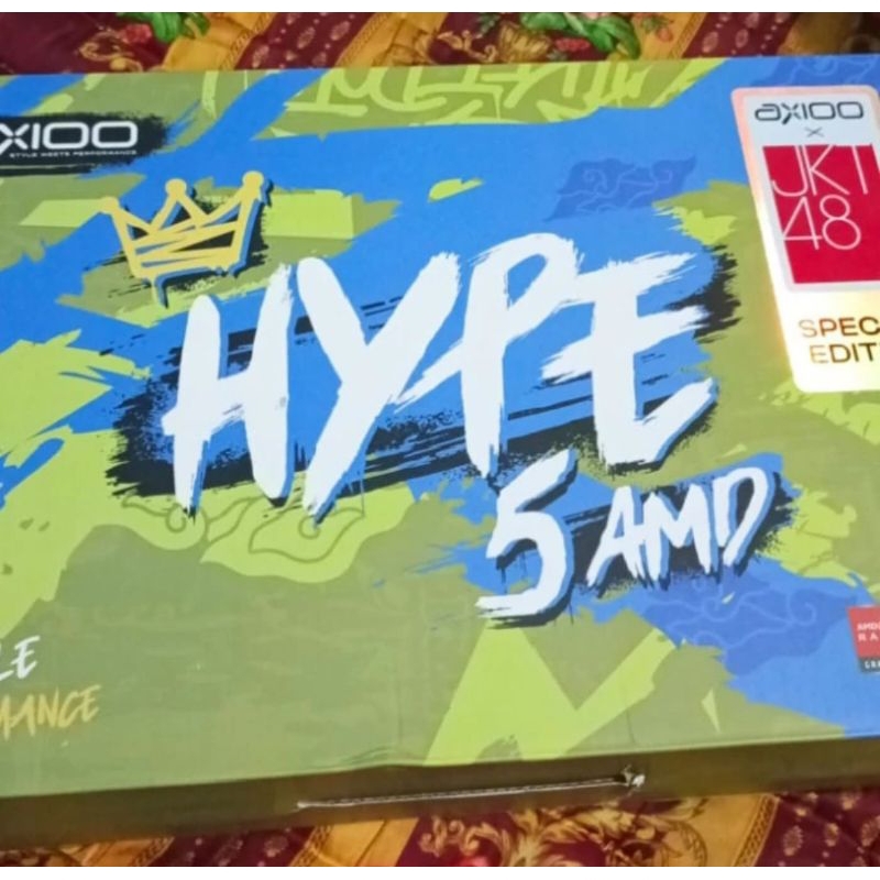 Laptop Axioo Hype 5 AMD X6 (Sec like New) + Free Mouse