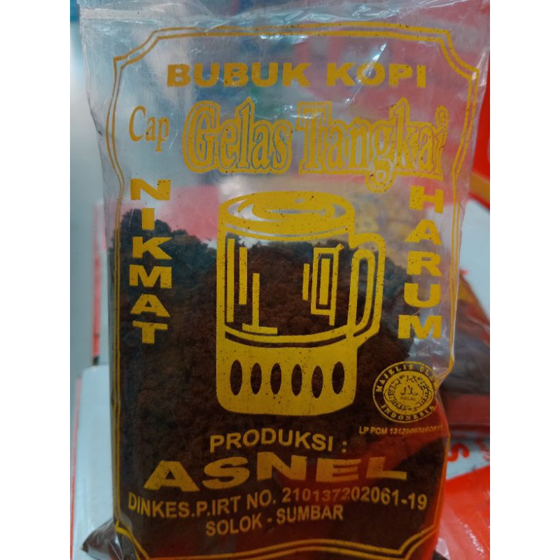 

BUBUK KOPI CAP GELAS TANGKAI
