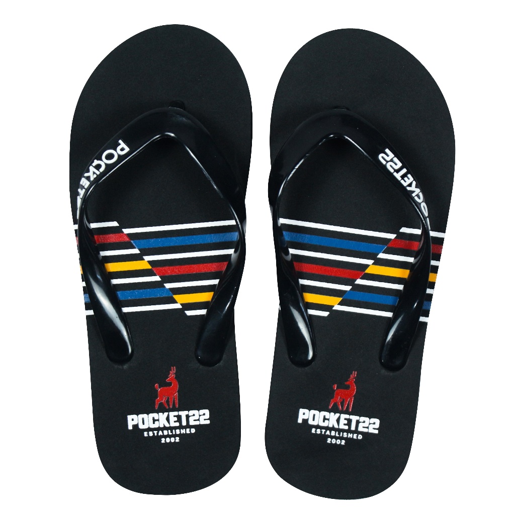 POCKET22 SENDAL FLIPFLOP DEWASA - MOTIF TERBARU - FF 1228 OKINAWA SIMPLE DAN NYAMAN DIPAKAI