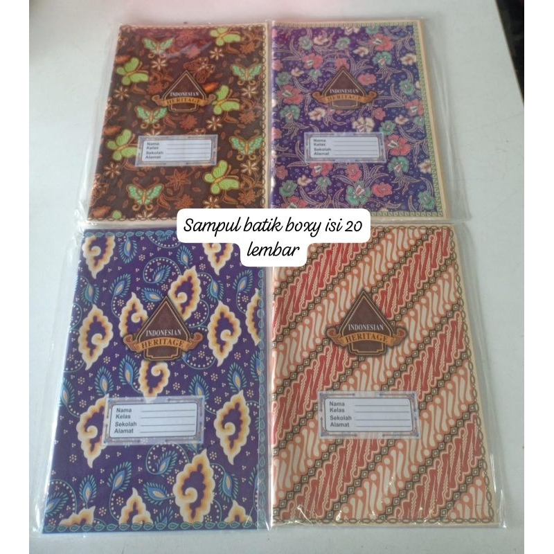 

SAMPUL BUKU BATIK BOXY ISI 20 LEMBAR