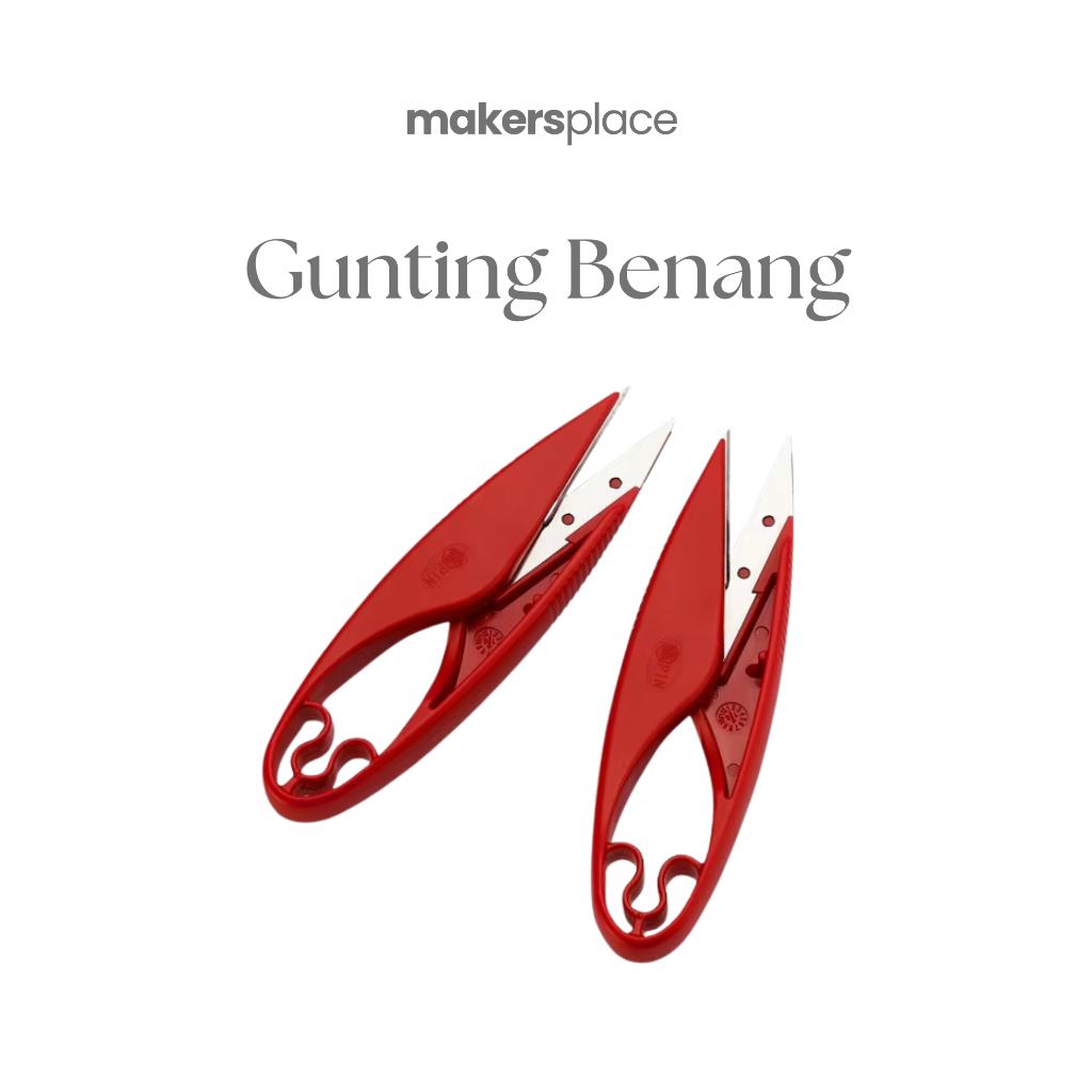 

MAKERSPLACE Gunting Benang Gunting Cekris Gunting Buang Benang