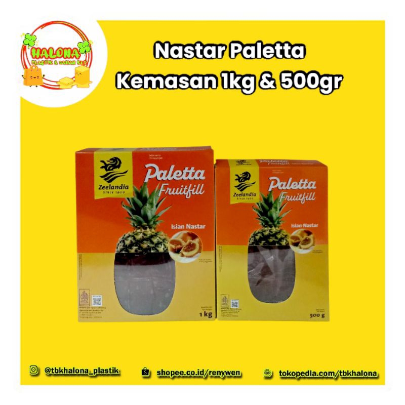 

Nastar Paletta isian nastar 1kg & 500gr
