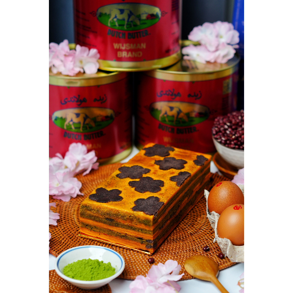 

Lapis Legit Matcha Ogura Orilla Bakery 18x9 Lapis Legit Full Wisman Gluten Free