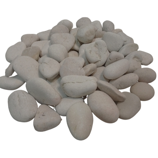 Batu Taman Pebble Putih Besar