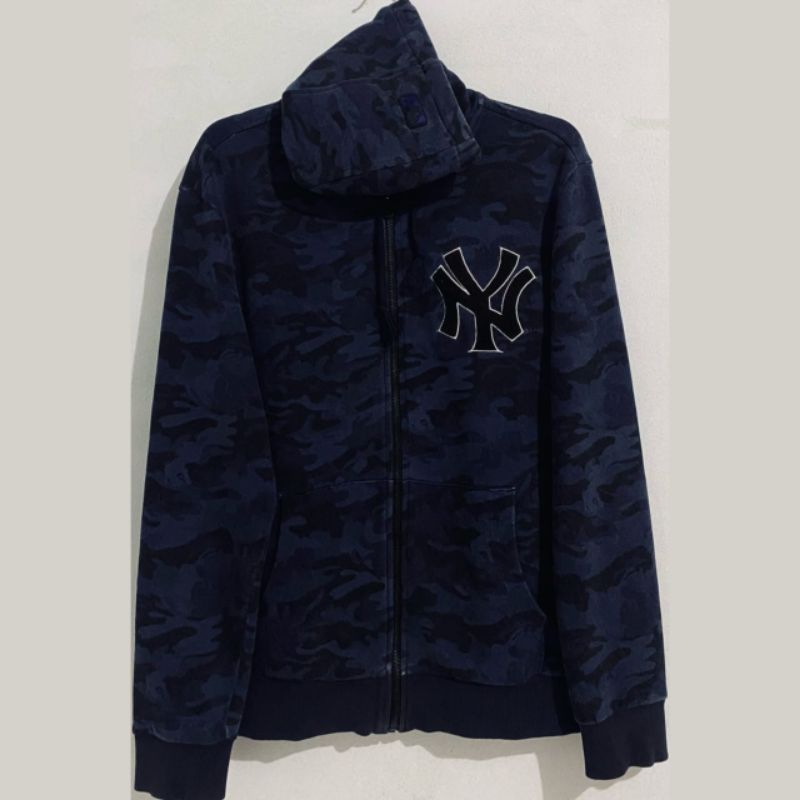 Hoodie Zipper MLB NY Yankees (Camo)