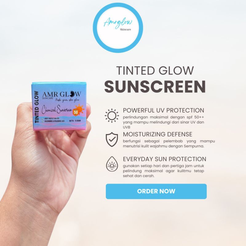 Amr Glow - Sunscreen Amr Glow SPF 50 PA++