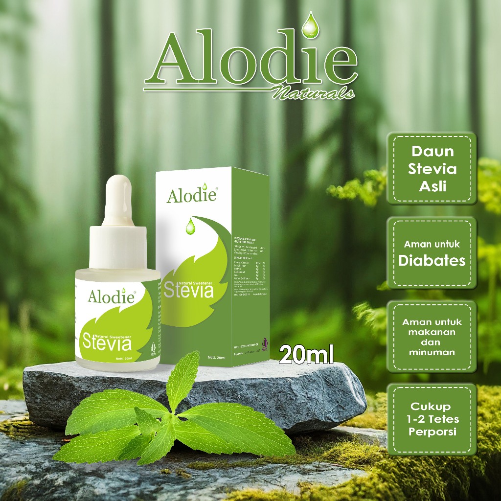

Stevia Natural Sweetener Alodie - 20ml