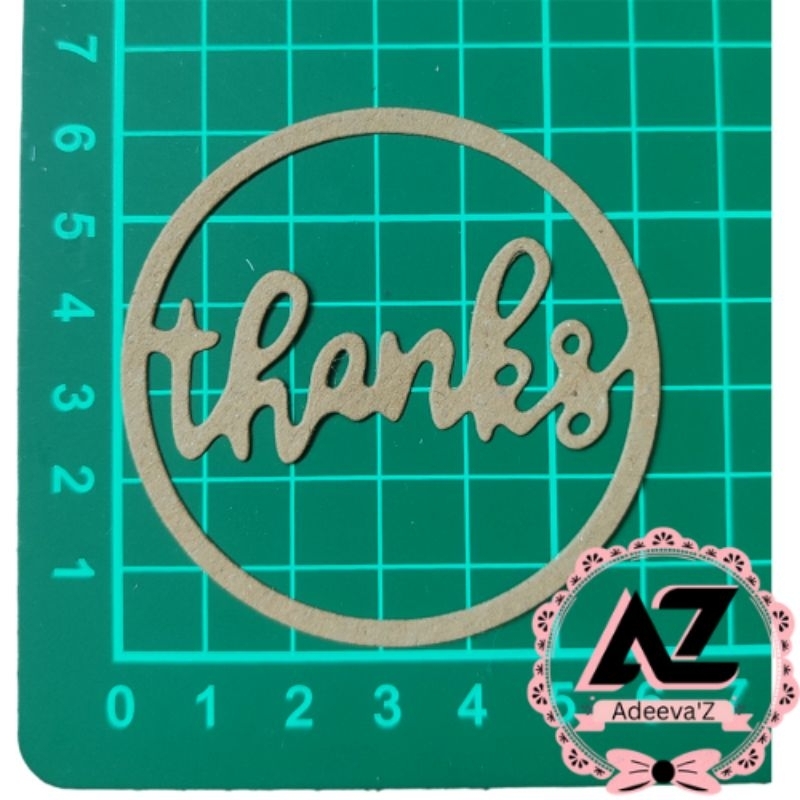 

Thank You Thanks (1) - Cutting dies set DIY 5pc scrapbook album jurnal