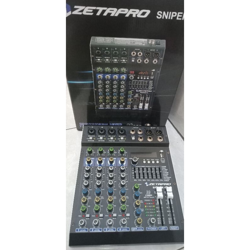 Mixer Zetapro Sniper 4 4 channel zetapro
