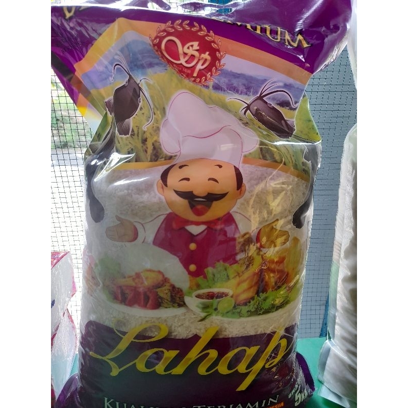 

Beras Lahap Lele kemasan 5kg