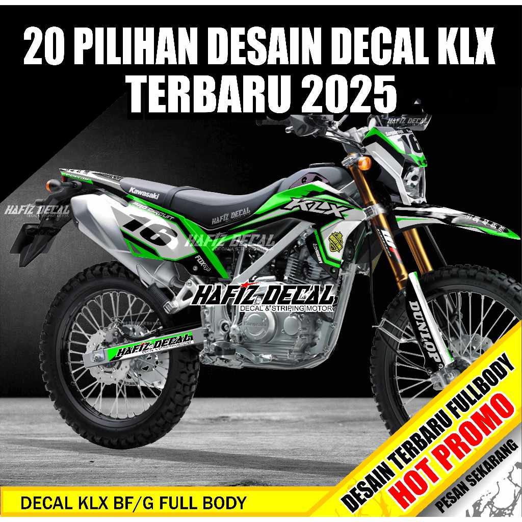 DECAL KLX, DECAL KLX 150 FULL BODY, DECAL KLX BF, DECAL KLX BF 150, DECAL KLX 150, DECAL KLX 150 BF