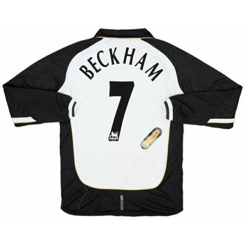 LS JERSEY EMYU AWAY 2001 VELVET BECKHAM#7
