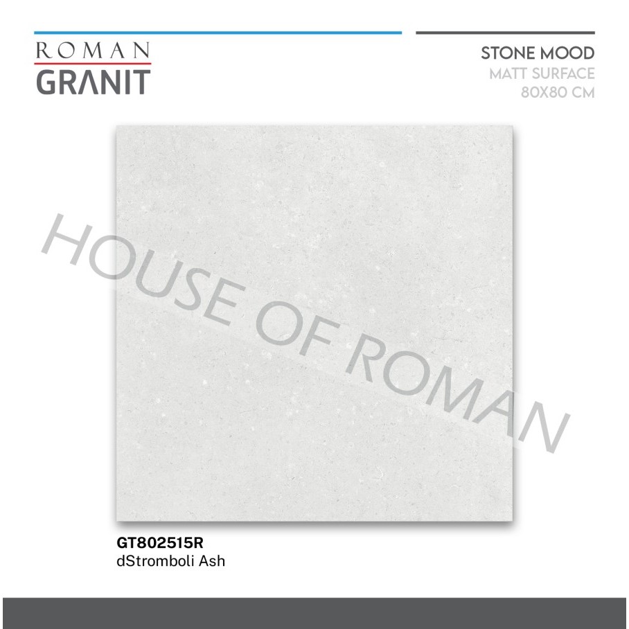 ROMAN GRANIT dStromboli Ash 80x80 GT802515R ROMAN GRANIT
