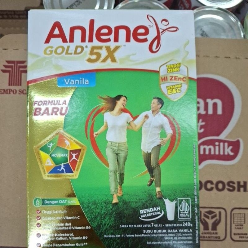 

Anlene Gold*5X 240gr Vanilla