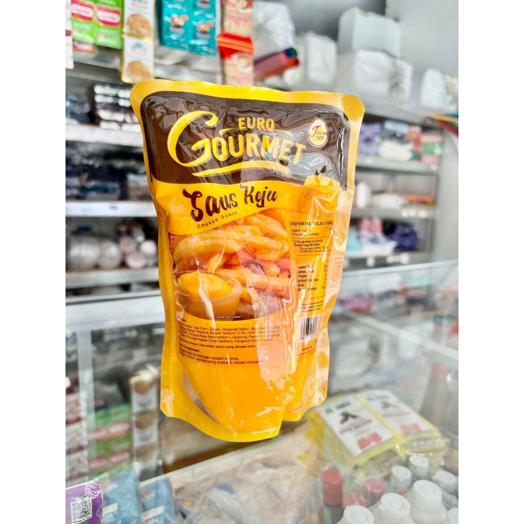 

500gram Euro Gourmet Saus Keju Enak Gurih Siap Pakai
