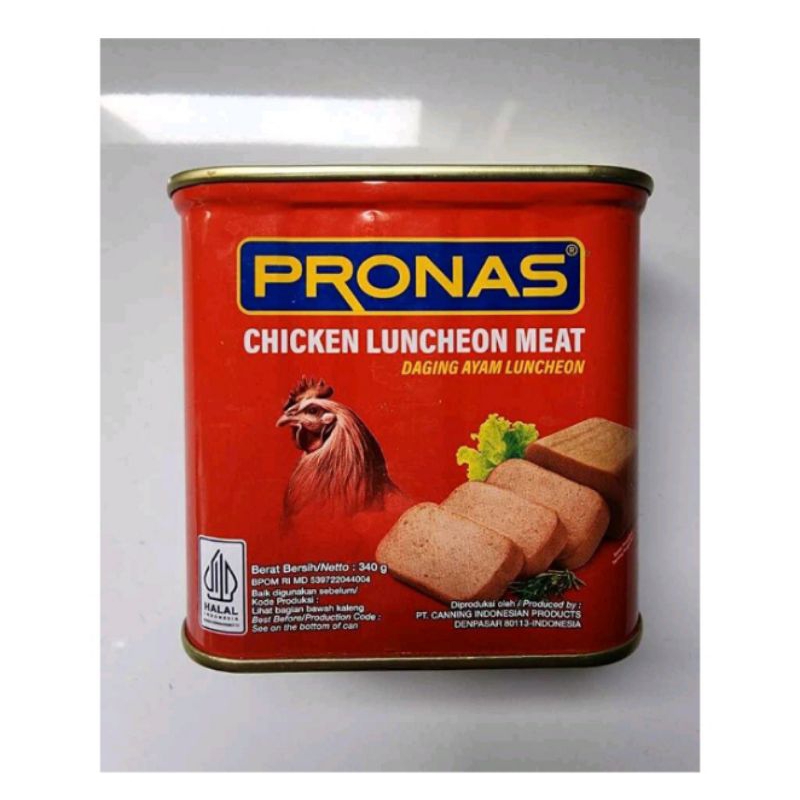 

Pronas Daging Ayam Luncheon 340gr / Pronas Luncheon Ayam