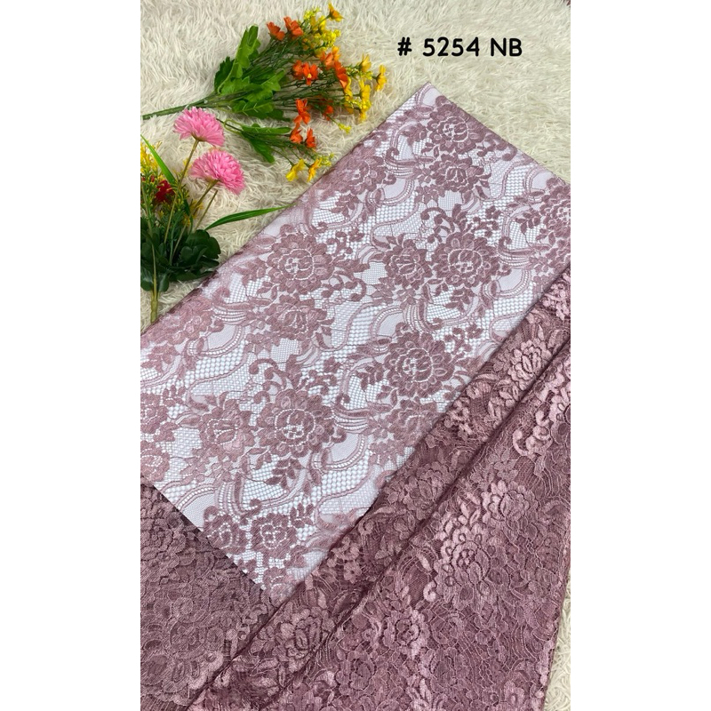 Brokat, Bahan Kebaya Bali, Semi Francis Metalik